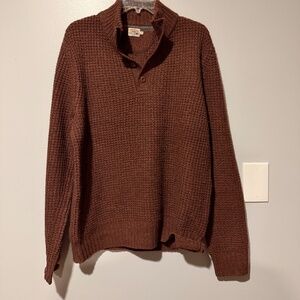 Faherty Cashmere/Wool 1/4 Button